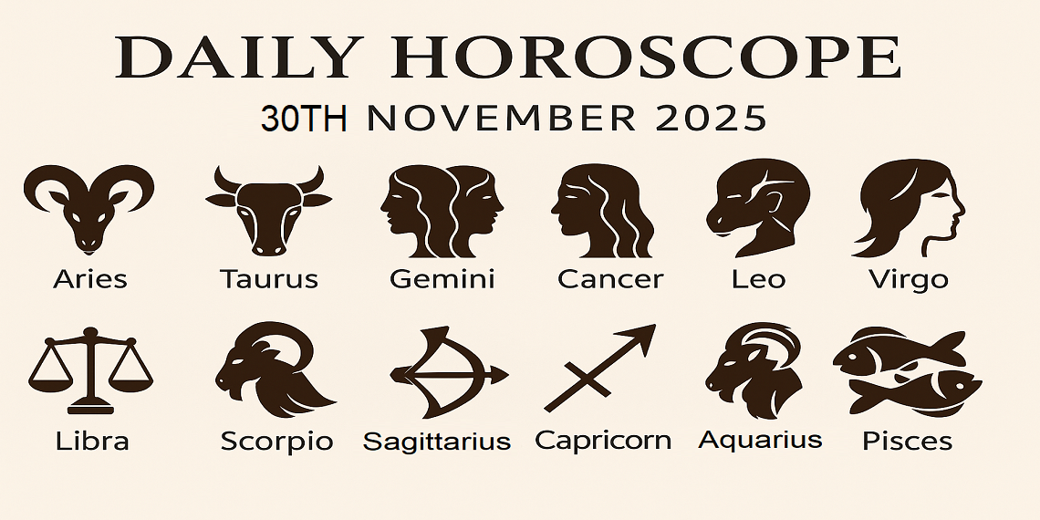 Daily Horoscope 30 November 2025 by Pt Umesh Chandra Pant