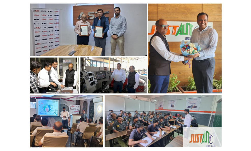 JustAuto Solutions Pvt Ltd Partners with ASDC to Accelerate Automotive Skill Development Across India