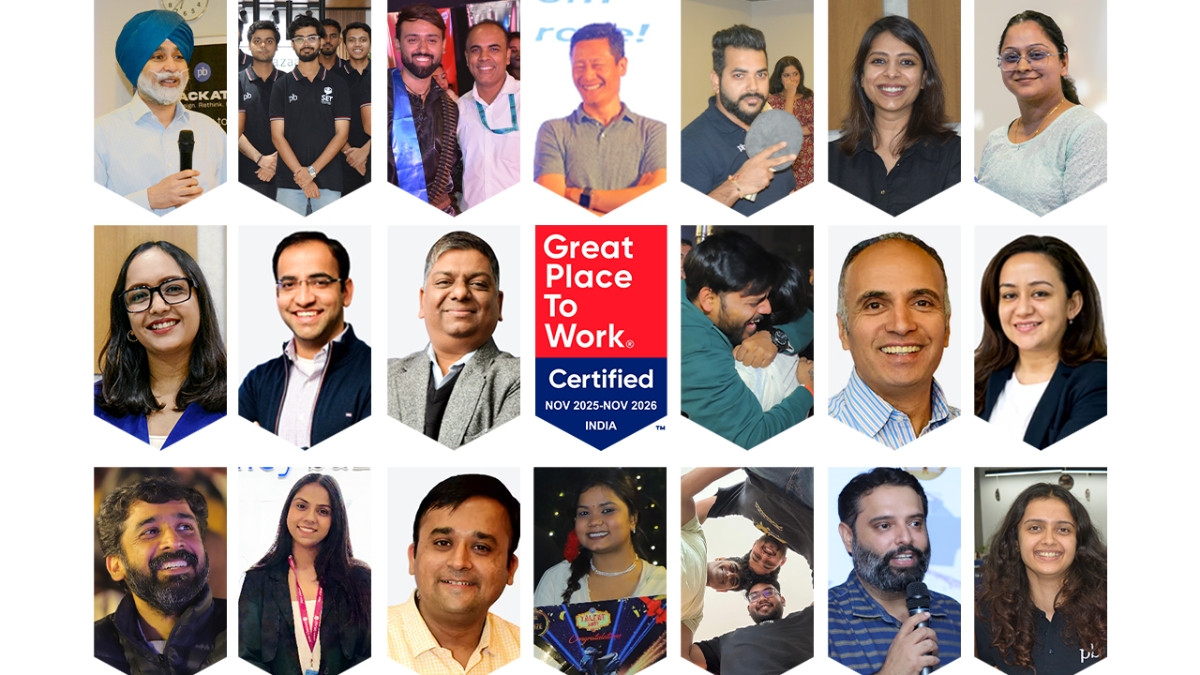 Policybazaar Certified as a Great Place to Work® for the Second Consecutive Year