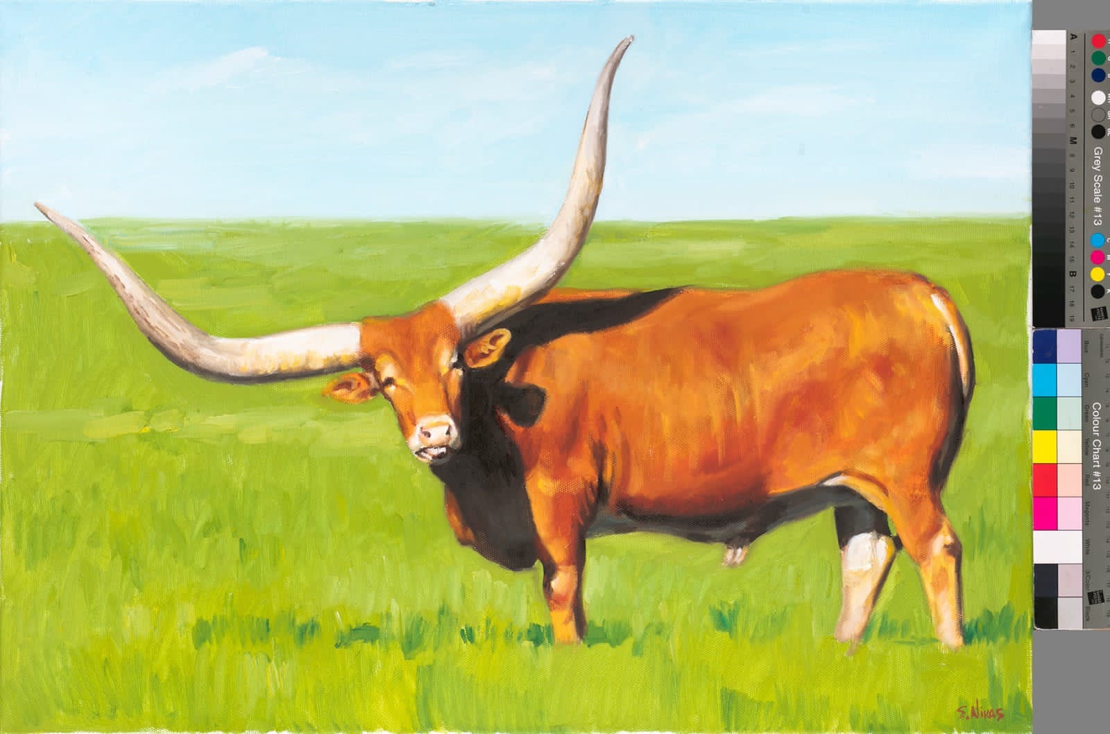 Nikas Safronov's exhibition will be held in Mumbai with the support of the Rosneft Oil Company