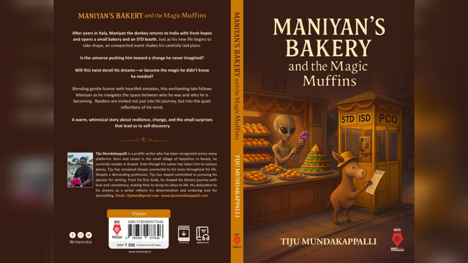 Maniyans bakery and the magic muffins.. A new release from the Maniyan series, by Tiju Mundakappalli