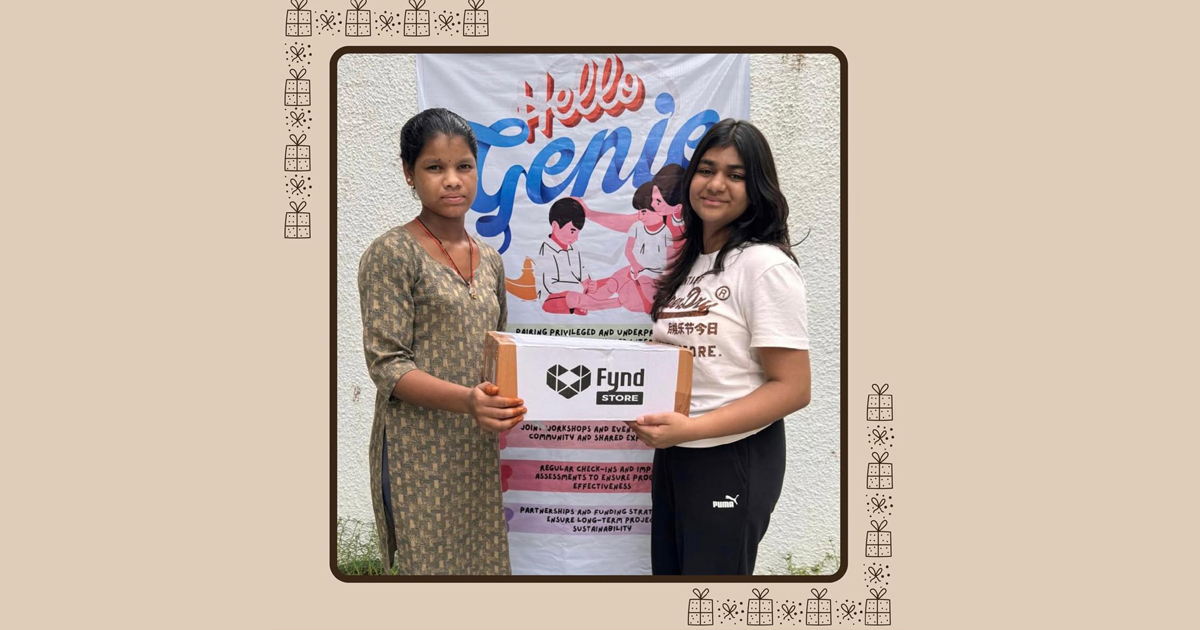 Project Hello Genie Building Lifelong Bonds of Giving Through Children