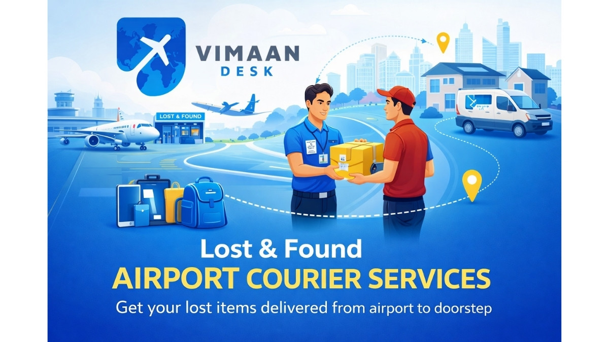 Forgot It at the Airport? Vimaan Desk Strengthens Airport Lost &amp; Found Courier Network Across India’s Major Aviation Hubs