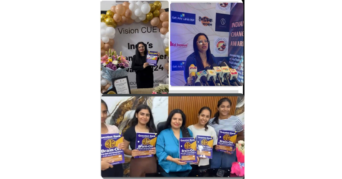 Popular Educator and Researcher Dr Niddhi Khetarrpal from Karnal, Haryana Launches “Vision CUET for Economics”, Discusses CUET-Driven Career Transformation