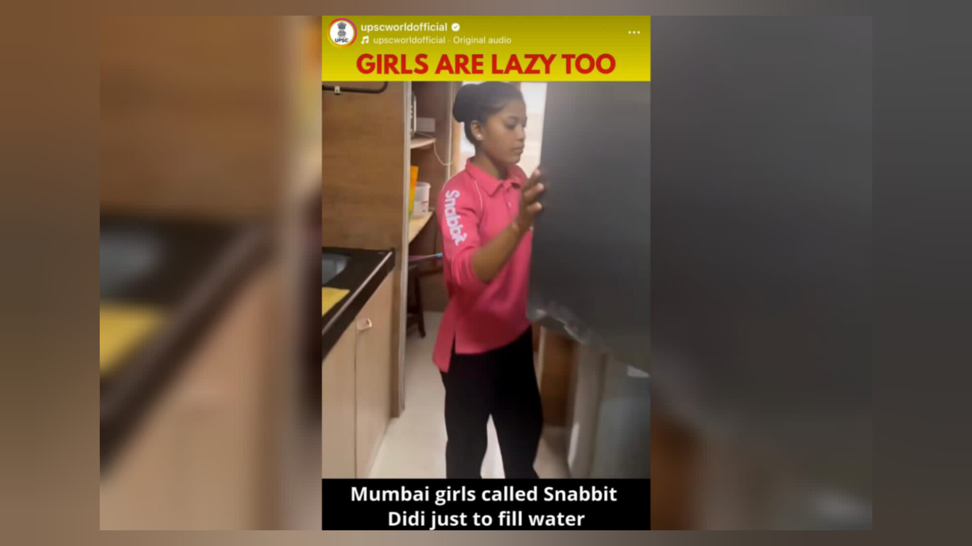 This is where urban convenience peaked: Mumbai flatmates booked a Snabbit to fill water bottles.