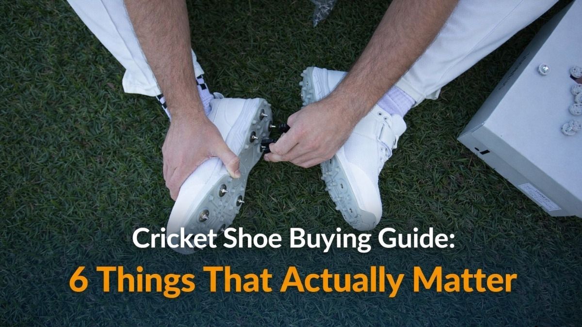 Cricket Shoe Buying Guide: 6 Things That Actually Matter