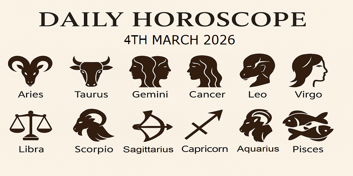 Daily Horoscope 4 March 2026 By Pt Umesh Chandra Pant