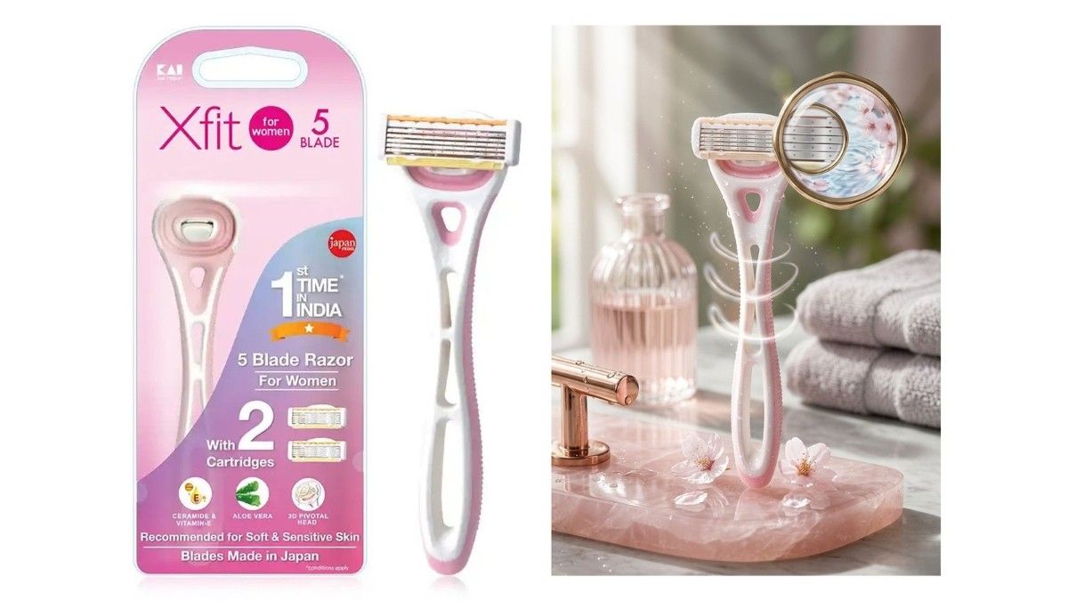 KAI India’s Xfit Women 5-Blade Razor for a Smooth and Comfortable Grooming Experience