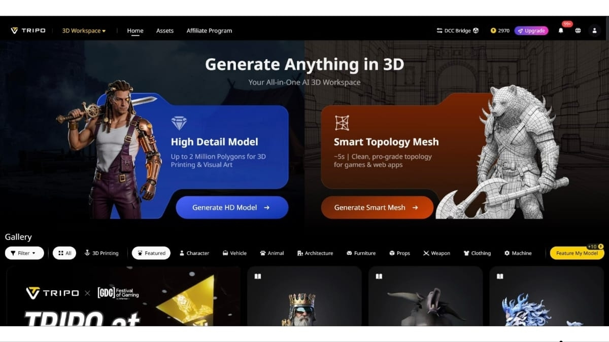 How Tripo Balances Speed and Quality in an AI 3D Model Generator