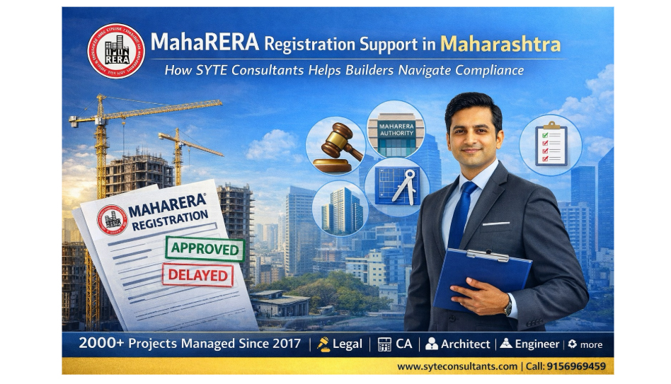 MahaRERA Registration Support in Maharashtra