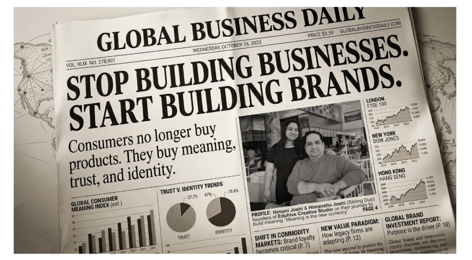 They Told 320+ Founders to Stop Building Businesses and Start Building Brands