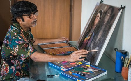 Partha Bhattacharjee: The Extraordinary Journey of an Artist Who Painted the Divine in the Everyday