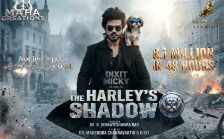 Dixit Micky Unveils Title and First Look of His New Project The Harley’s Shadow