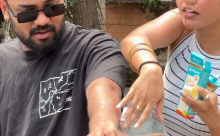 A Random Sunscreen Moment Turns Viral: How a Simple Couple Clip Is Winning the Internet