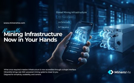 MinersMe Cloud Mining Platform: A Simplified Way to Access Digital Mining Infrastructure