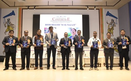 Launch of the Book 'AI-ify Yourself' at Sarla Birla University
