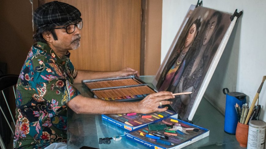 Partha Bhattacharjee: The Extraordinary Journey of an Artist Who Painted the Divine in the Everyday