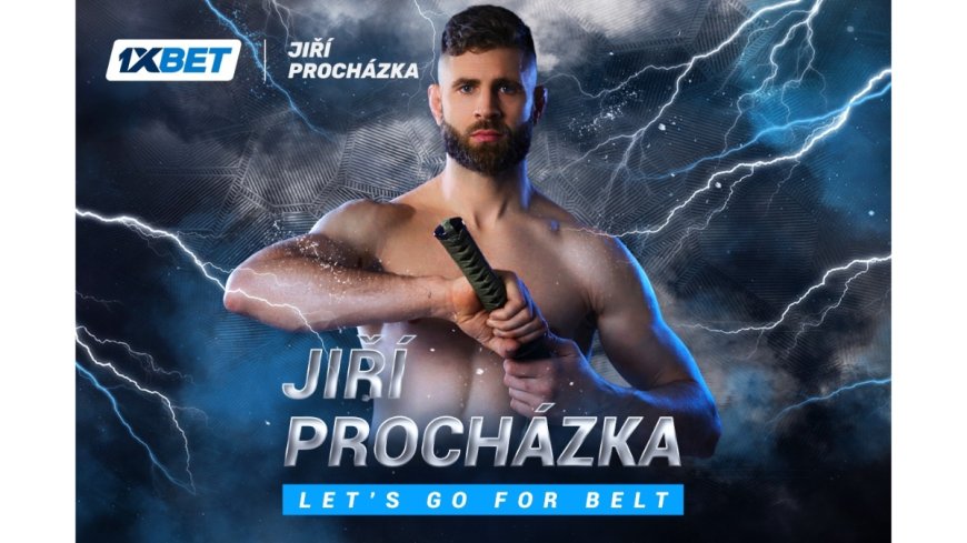 UFC Light Heavyweight Champion Jiří Procházka Is the New 1xbet Ambassador