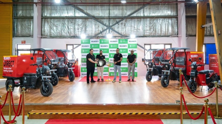 Zen Mobility and Delhivery Announce EV Partnership for Pan-India Deployment