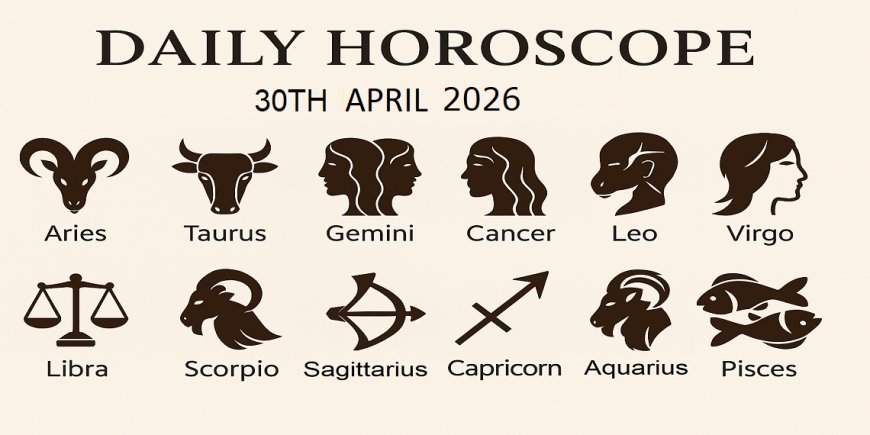 Daily Horoscope 30 April 2026 By Pt Umesh Pant
