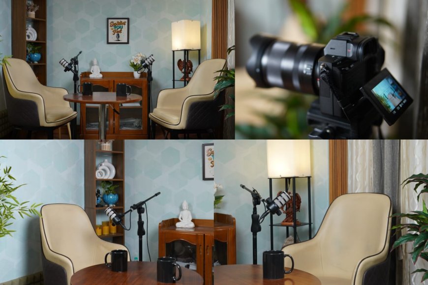 Stop Searching for Studios: Book Your Professional Podcast Shoot at RV Rising Studio Today