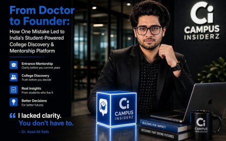 From Doctor to Founder: How One Mistake Led to India’s Student-Powered College Discovery & Mentorship Platform
