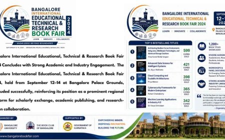 Leading Technical Publications and Scholarly Exchange Define Bangalore International Educational, Technical & Research Book Fair 2024
