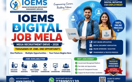 Indian Outsourcing Employment Management Services (IOEMS) Conducts Nationwide Job Mela, Achieves 7,000+ Placements