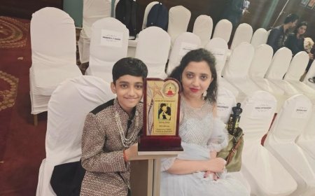 TGP Little Star Icon Tanmay Singh Felicitated with Prestigious Accolades for Being a Rising TGP Star