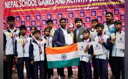 Shivam Thakur Leads SGADF to World Record as Indian Athletes Win 320+ Medals in Nepal