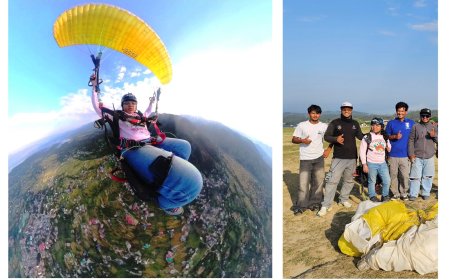 Young Adventure Star Saesha Mangesh Raut, Aged 9 Years, Achieves Solo Paragliding Success