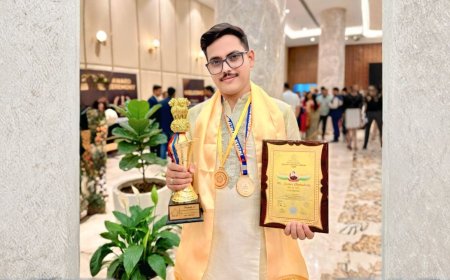 Bengal Author Sourav Chakraborty Honoured with Bharat Gaurav Samman 2026 in New Delhi