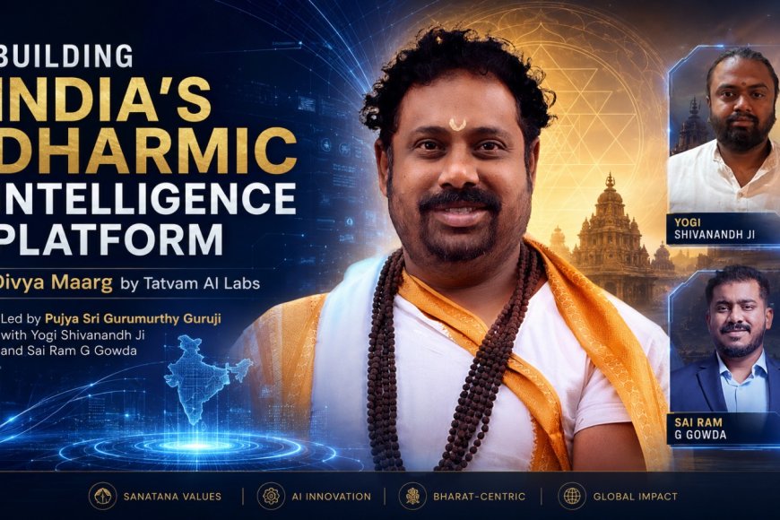 The Founders Behind Divya Maarg: How Spiritual Lineage and Modern AI Vision Are Coming Together at Tatvam AI Labs