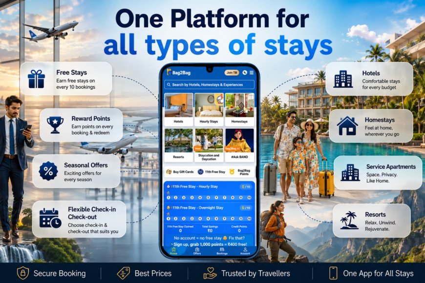 Why Travellers Prefer One Platform for All Their Stay Needs