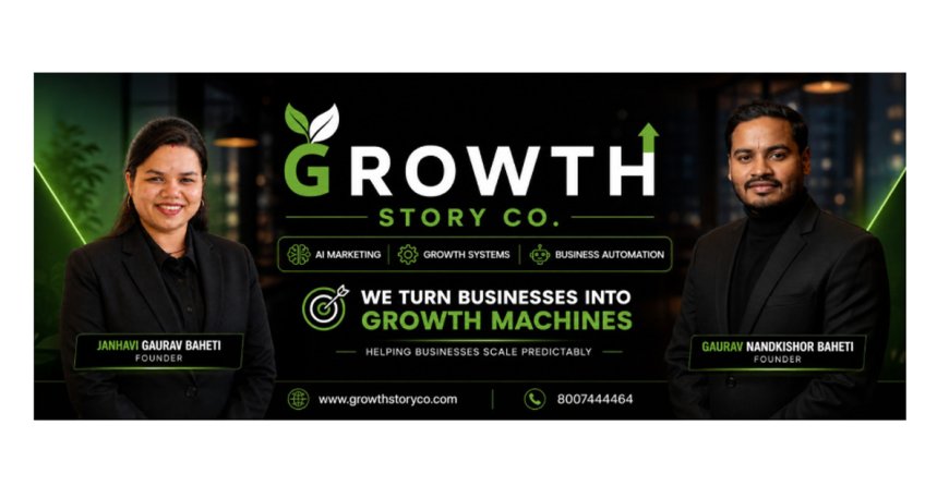 Meet Gaurav Baheti & Janhavi Baheti: Building Growth Story Company to Make Businesses and People Future Ready with AI 