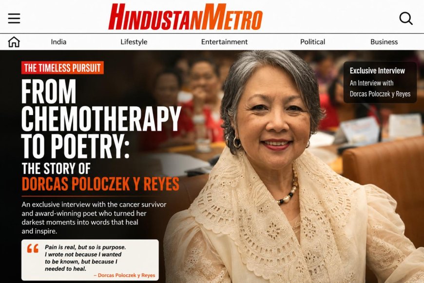 From Chemotherapy to Poetry: How Dorcas Poloczek y Reyes Turned Pain Into Purpose