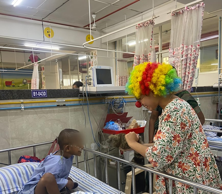 Young Changemaker Shreelakshmi Bhat Turns Compassion Into Smiles at St. John’s Cancer Hospital