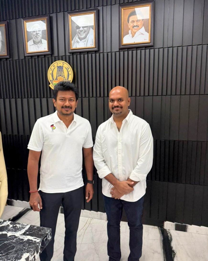 Deepan Boopathy Congratulates Udhayanidhi Stalin on Becoming Leader of the Opposition
