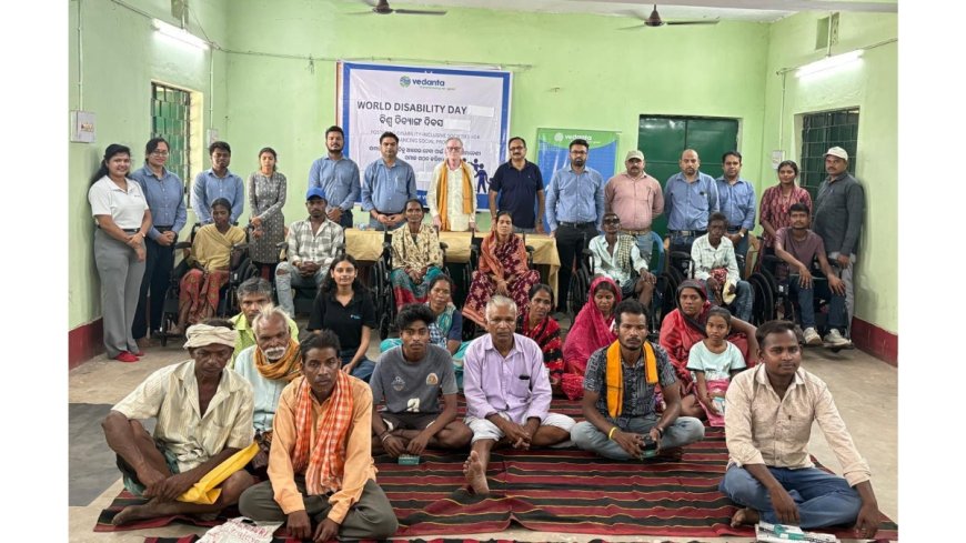 Vedanta Aluminium Expands Assistive Support for Persons with Disabilities in Kuraloi