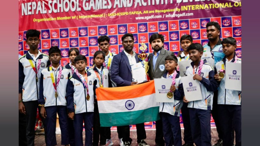 Shivam Thakur Leads SGADF to World Record as Indian Athletes Win 320+ Medals in Nepal