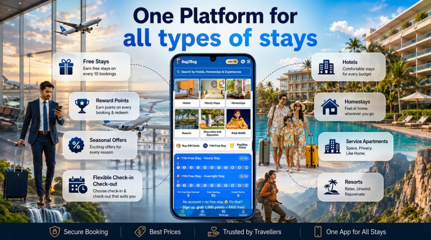 Why Travellers Prefer One Platform for All Their Stay Needs