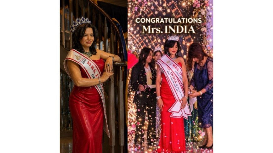 Dr. Manisha Kulshrestha Shines as Winner at Mrs India Queen of Substance 2026