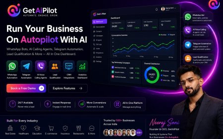 GetAiPilot: Revolutionizing Business Automation with AI-Powered WhatsApp, Telegram & Voice Solutions