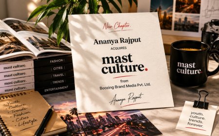 Ananya Rajput Acquires Mast Culture from Boozing Brand Media Pvt. Ltd., Unveils Vision for a New-Age Youth Culture and Lifestyle Media Brand