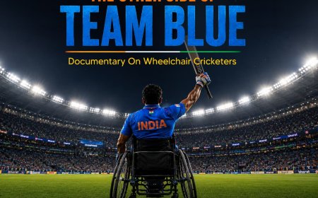 Rajveer Singh wraps Filming of ‘The Other Side of Team Blue’ highlights Wheelchair Cricket.
