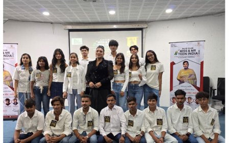 Grand Ahmedabad Auditions of Alee Club Miss & Mr Teen India 2026 Wrapped Up by Rampguru Sambita Bose