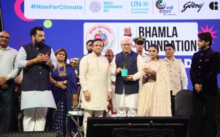 Bhamla Foundation Hosts Governor Jishnu Dev Varma and Asif Bhamla for World Environment Day 2026 Event
