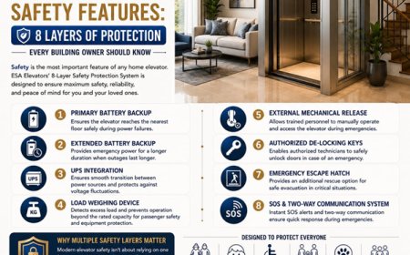 Home Elevator Safety Features: 8 Layers of Protection Every Building Owner Should Know