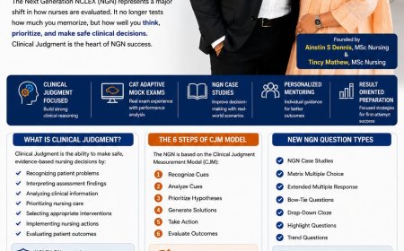 Next Generation NCLEX (NGN) 2026: Why Clinical Judgment Is More Important Than Memorization