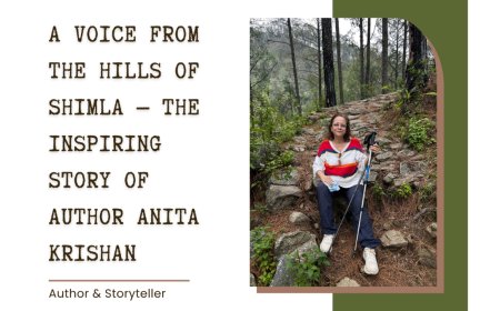 A Voice From The Hills Of Shimla — The Inspiring Story Of Author Anita Krishan
